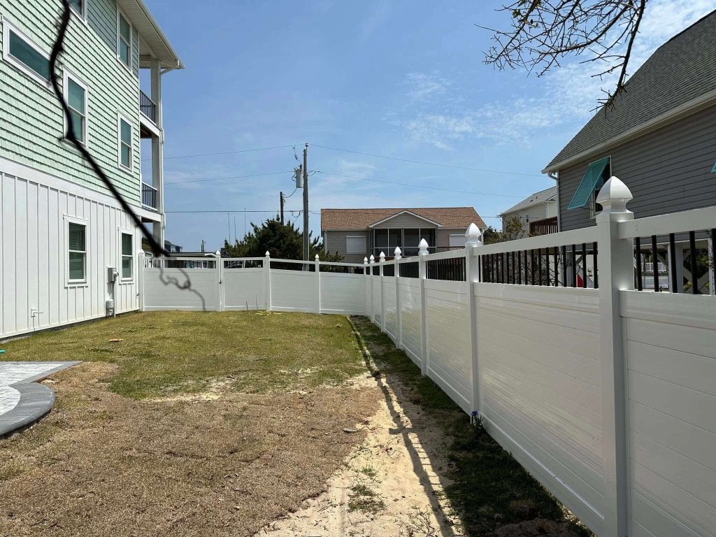 Fence gates in wood, vinyl, and aluminum by Nelson Fence Company serving Onslow County, NC